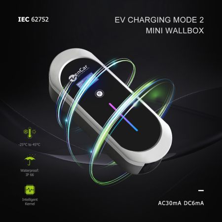 ZENCAR EVSE IP66 vdelemmel
