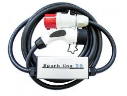  SPARK LINE 32 elektromos autó töltő - 3x32A-22KW - 8 m. kábel Type2 (EVSE)