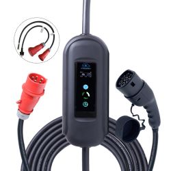  GT EV charger 11KW 3x16A  + 220V ADAPTER and bag (Type2)