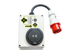  3x32A 22KW portable wallbox - EVSE with TYPE2
