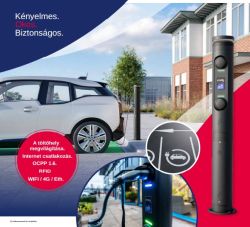  io7 2x22KW e-aut tltoszlop TRVILGTSSAL - OCPP/RFID/WIFI/4G/