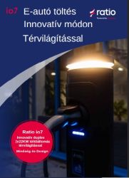 RATIO töltőoszlop LED világítással RATIO töltőoszlop LED világítással