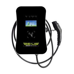 ZEUS SMART 11KW elektromos aut fali tlt - 3x16A RFID/ WI-FI /APP/LAN/Type B RCD/